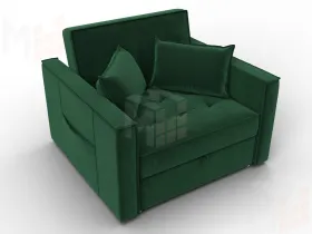 Кресло-кровать Лига-104 (80) ( SEVEN 626 зеленый )