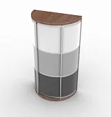 Радиусный шкаф-купе Меридиан