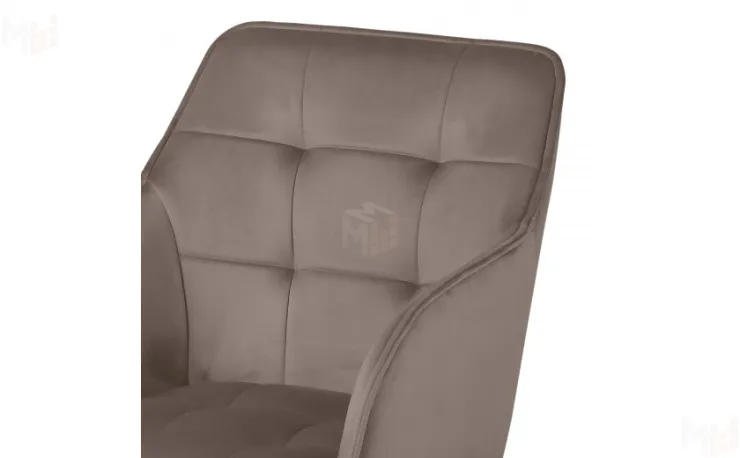 Кресло поворотное Мони Confetti mocco/черный