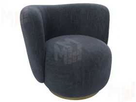 Кресло Лига-072 ( шенилл RIMINI 14 темно-серый )