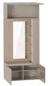 Вешалка с зеркалом  Джерси