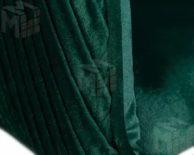 Стул барный DOBRIN DARCY BLACK (зеленый велюр (1922-9))