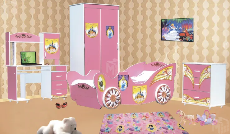 Модульная детская Принцесса