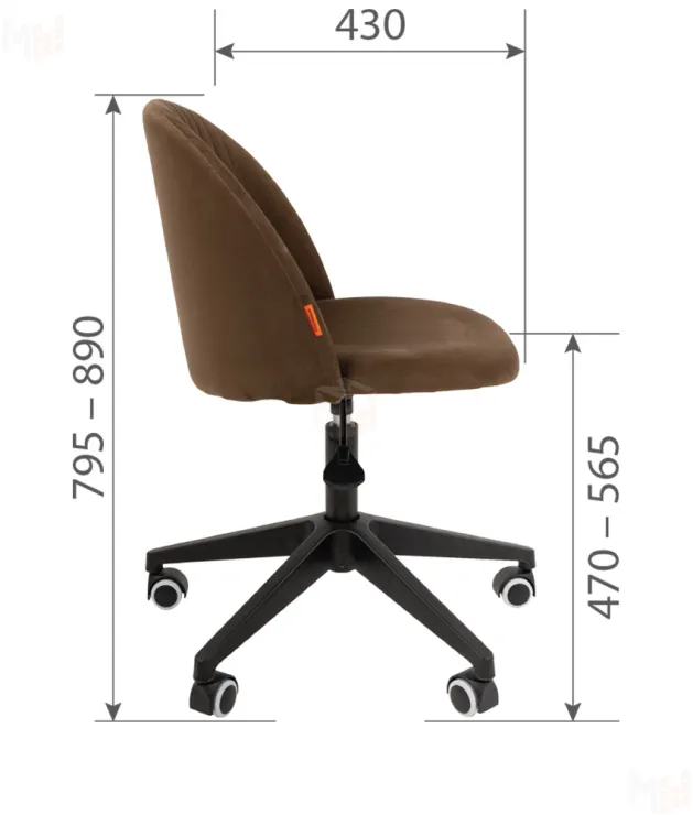 Кресло для домашнего офиса  CHAIRMAN HOME 119