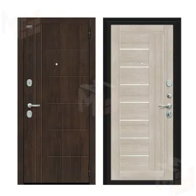 Входная металлическая дверь Модерн Kale Almon/Cappuccino Veralinga