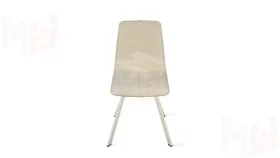 Стул Бруно (паук Т2) Бежевый муар, Кожзам Бежевый