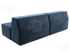 Диван прямой модульный Монс ( TOWER 13 синий )