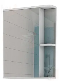 Шкаф-зеркало Норма 1-60 левый/правый Айсберг