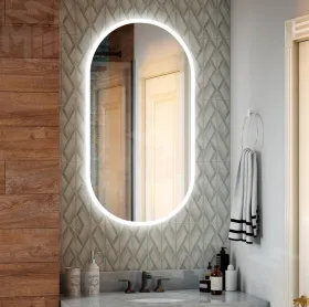 Зеркало с LED подсветкой Delight 550х1000