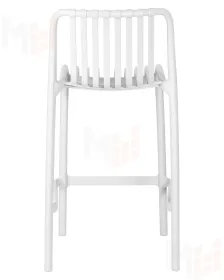 Стул полубарный DOBRIN CHLOE (белый)