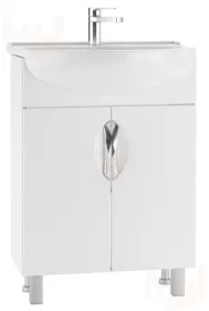 Тумба под умывальник "Амур 60" Стандарт без ящика Айсберг
