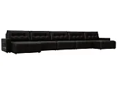 Диван П-образный с полками Лига-053 НПБ МегаЛонг