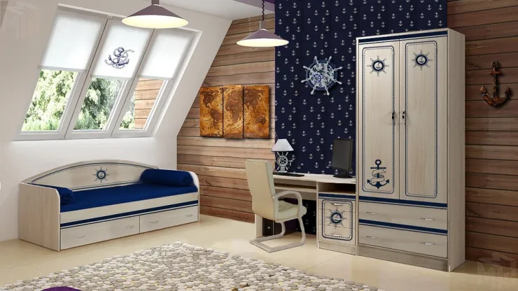 Модульная детская мебель Капитан
