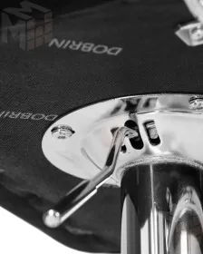 Стул барный DOBRIN KRUGER ARM (черный велюр (MJ9-101))