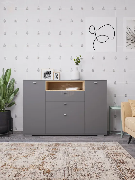 Комод Ланс К-303 графит