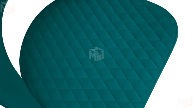 Стул Гэтсби К1К Черный муар, Велюр Confetti Izumrud