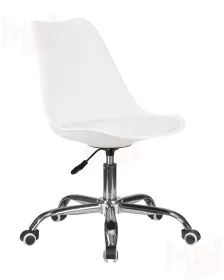 Офисное кресло для персонала DOBRIN MICKEY (белый)