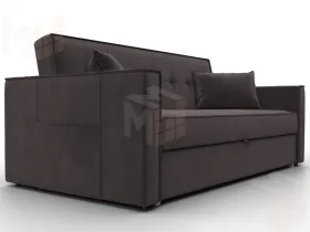 Диван прямой Лига-104 (160) ( SEVEN 727 коричневый )