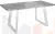 Стол раскладной Райт Лофт 120 Бетон/Белый