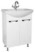 Тумба под умывальник "Уют 60" Грация без ящика Домино