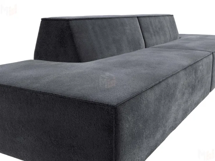 Диван прямой модульный Монс лофт ( TOWER 11 темно-серый )