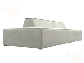 Диван прямой модульный Монс Модерн левый ( TOWER 01 молочный )