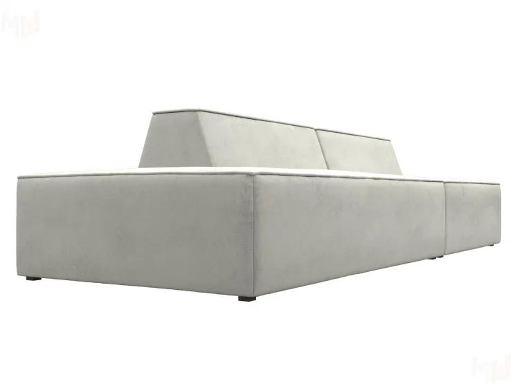 Диван прямой модульный Монс Модерн левый ( TOWER 01 молочный )