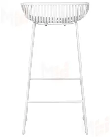 Стул барный DOBRIN FRANK (белый)