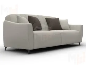 Диван-книжка Лига-095 НПБ ( Амур 02 бежевый )