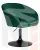 Кресло дизайнерское DOBRIN EDISON BLACK (зеленый велюр (1922-9))