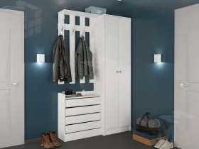 Прихожая Ямайка (вариант 2) белый