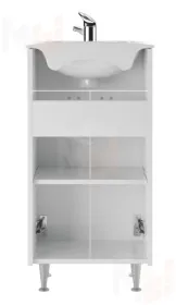 Тумба под умывальник "Дора 45 Классик" без ящика Айсберг