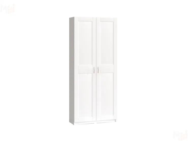 2.06.01.060.1 МАКС шкаф 2 двери 100х38х233 белый RU