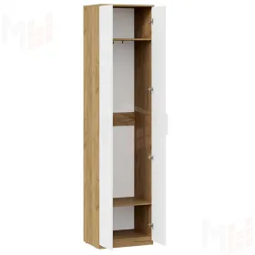 Шкаф для одежды Хилтон  303.001.000  Белый матовый