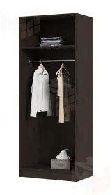 Шкаф со скалкой ШК 554 Басса венге - дуб белфорт