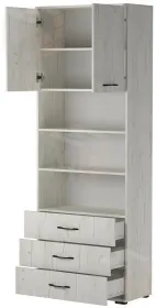 Шкаф с 3-мя ящиками ИТАЛИЯ ШК3Я-800 Крафт белый