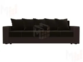 Диван прямой Дубай Лайт ( Коричневый )