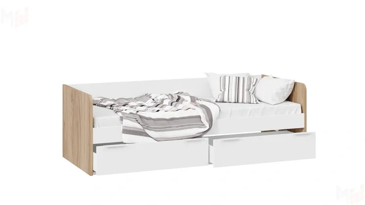 Кровать Порто - ТД-393.12.01 Белый