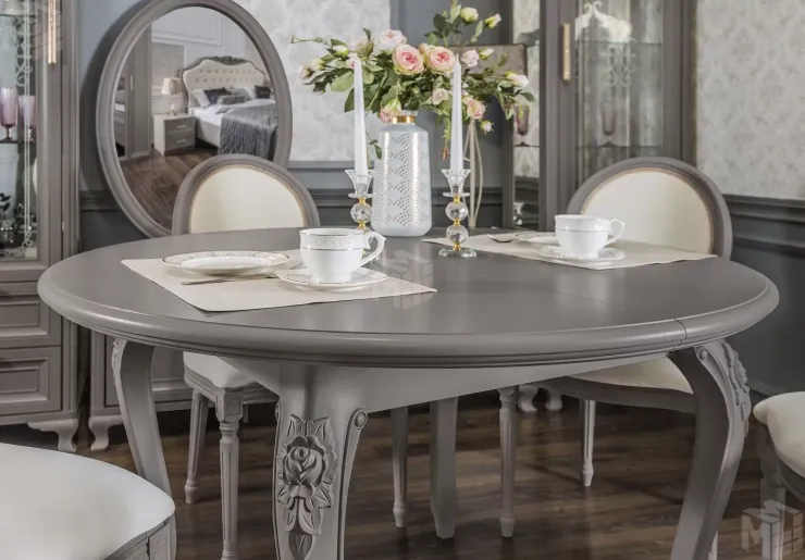 Столовая Мокко серый камень