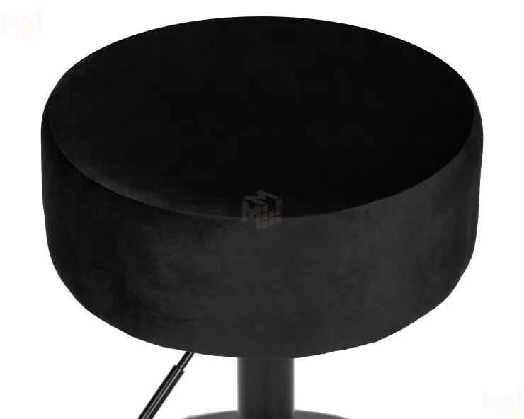 Пуф DOBRIN DANNY BLACK (черный велюр (MJ9-101))