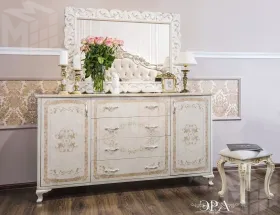 Комод Патрисия крем корень глянец