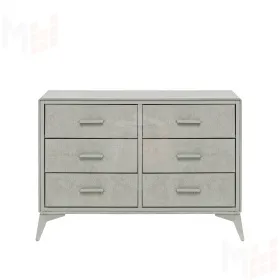 Комод Leset Кассио 6 ящ. (Серый/Серый)