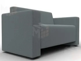 Диван прямой Лига-093 ( Амур 07 серый )