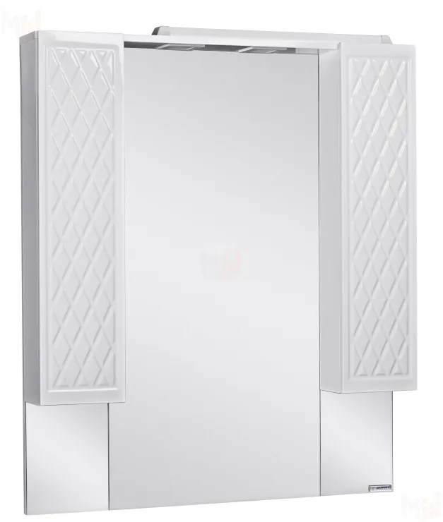 Шкаф-зеркало 3D 90 Эл. Домино