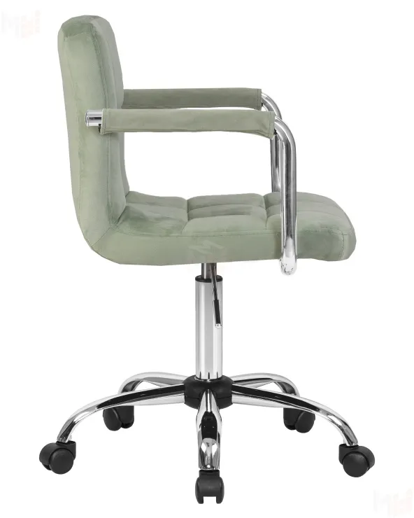 Офисное кресло для персонала DOBRIN TERRY (мятный велюр (MJ9-87))
