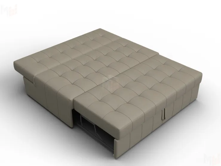 Диван прямой Лига-107 (140) ( GRIFON 04 бежевый )