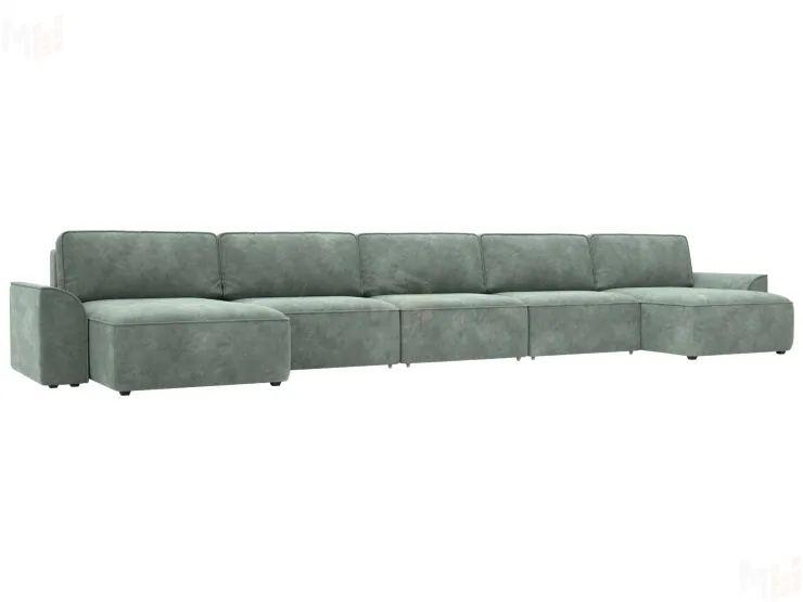 Диван П-образный Лига-048 НПБ МегаЛонг