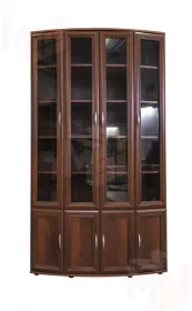 Шкаф для книг эркерный № 174