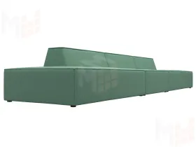 Диван прямой модульный Монс Лонг ( Амур зеленый )