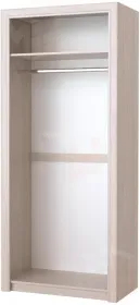 Шкаф Октава 2С со штангой (ясень анкор светлый)